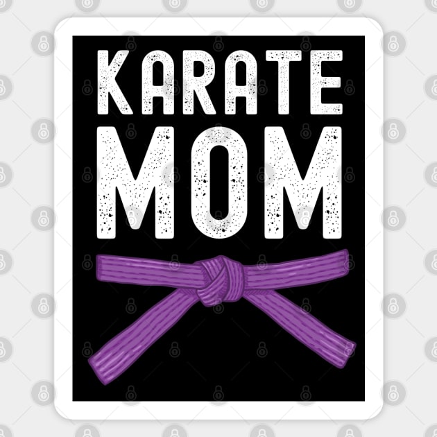 Karate Purple Belt Sticker by footballomatic